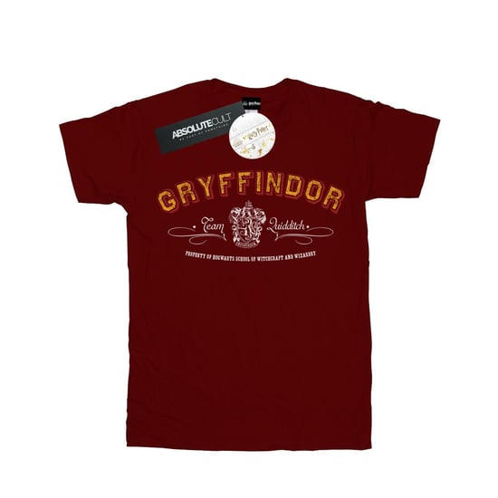 Harry Potter - "Gryffindor Quidditch" T-Shirt für Jungen (Burgunderrot) - Image 1
