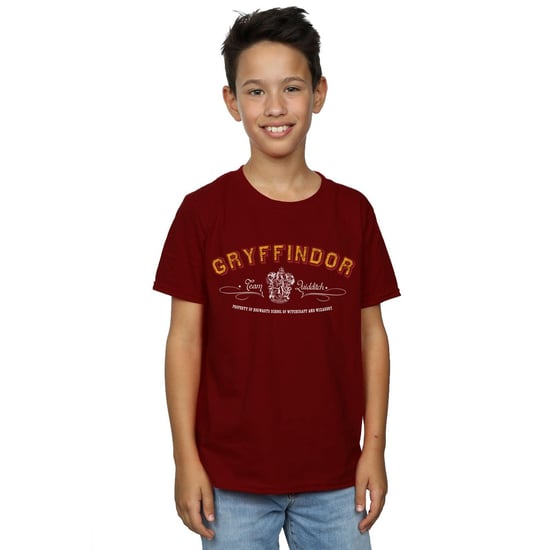 Harry Potter - "Gryffindor Quidditch" T-Shirt für Jungen (Burgunderrot) - Image 2