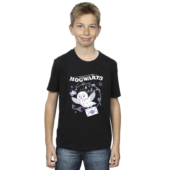 Harry Potter - "Letter From Hogwarts" T-Shirt für Jungen (Schwarz) - Image 2