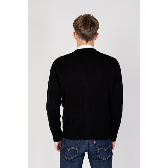 Schwarz-Weiße Strickjacke - Image 3