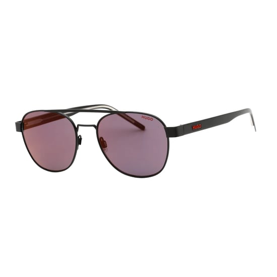 Hugo Boss - "HG 1196/S 003 AO" Sonnenbrille für Herren (Matt Schwarz/Rot) - Image 2