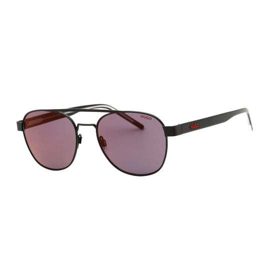 Hugo Boss - "HG 1196/S 003 AO" Sonnenbrille für Herren (Matt Schwarz/Rot) - Image 3