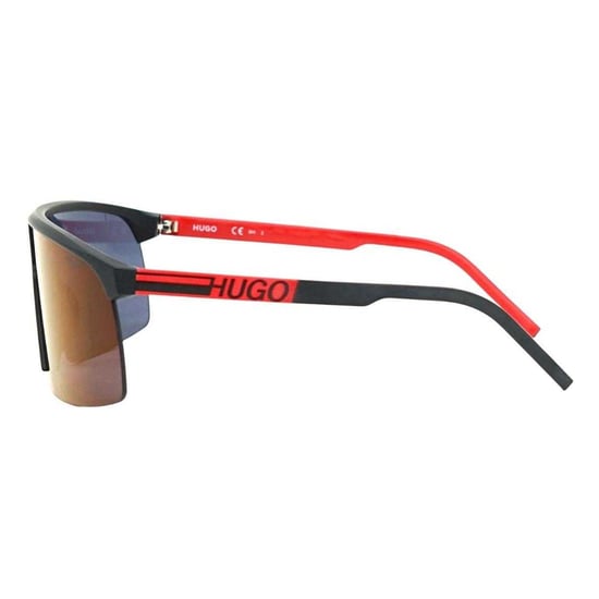 Hugo Boss - Sonnenbrille für Herren, Matt (Schwarz/Rot) - Image 2
