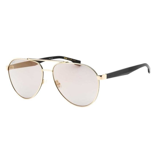 Hugo Boss - Unifarben-Sonnenbrille für Herren (Schwarz/Gold) - Image 1