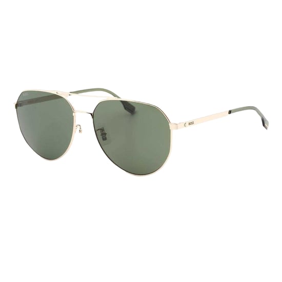 Hugo Boss - "1473 0J5G" Pilotenjacke-Sonnenbrille für Herren (Grün/Gold) - Image 2
