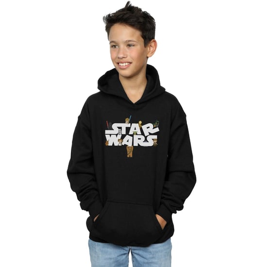 Star Wars - "Kiddie" Kapuzenpullover für Jungen (Schwarz) - Image 2