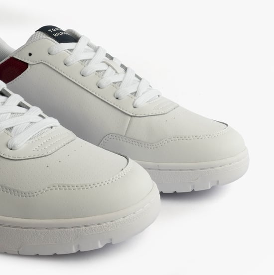 Tommy Hilfiger Th Basket Core Lth Herren Court Sneakers Rwb - Image 4