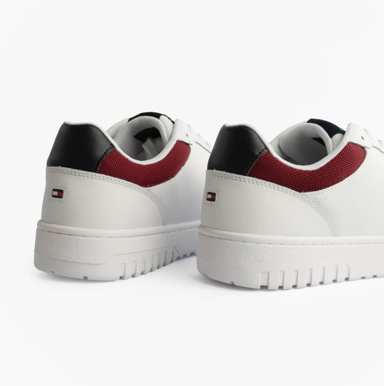 Tommy Hilfiger Th Basket Core Lth Herren Court Sneakers Rwb - Image 5