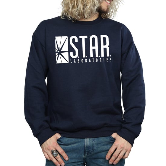 DC Comics - "STAR Labs" Sweatshirt für Herren (Marineblau) - Image 3