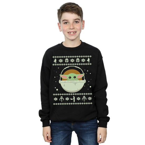 Star Wars - "The Mandalorian The Child" Sweatshirt für Jungen (Schwarz) - Image 2