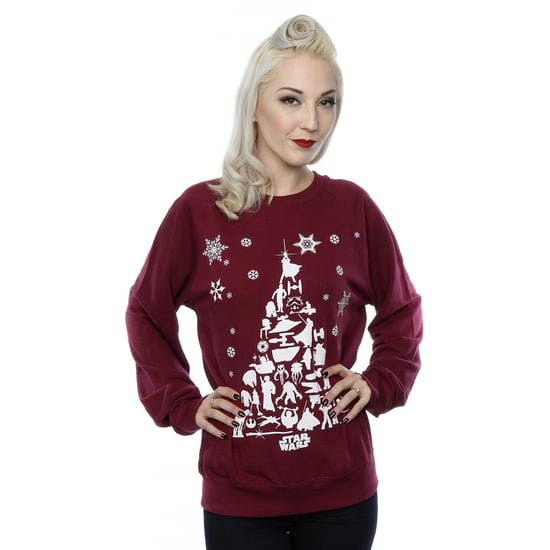 Star Wars - Sweatshirt für Damen (Burgunderrot) - Image 2