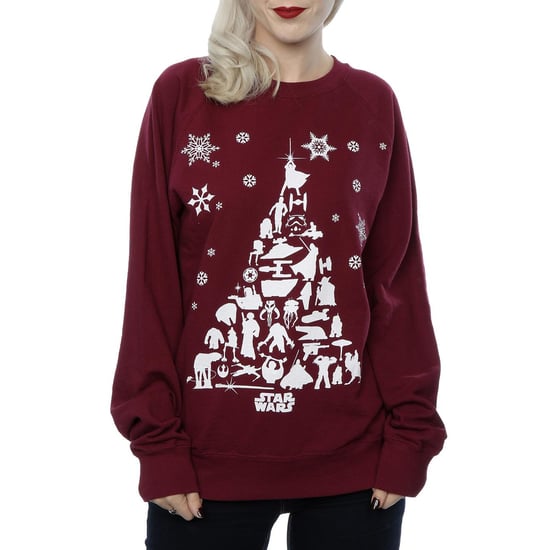Star Wars - Sweatshirt für Damen (Burgunderrot) - Image 3