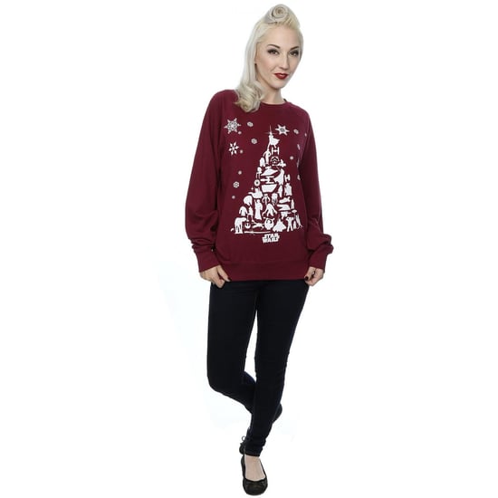 Star Wars - Sweatshirt für Damen (Burgunderrot) - Image 4