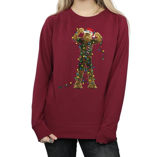 Star Wars - Sweatshirt für Damen (Burgunderrot) - Image 3