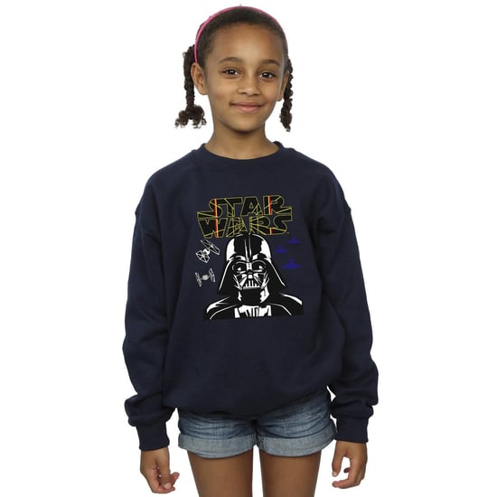 Star Wars - "Comp" Sweatshirt für Mädchen (Marineblau) - Image 2