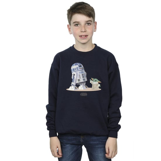 Star Wars - "The Mandalorian" Sweatshirt für Jungen (Marineblau) - Image 2