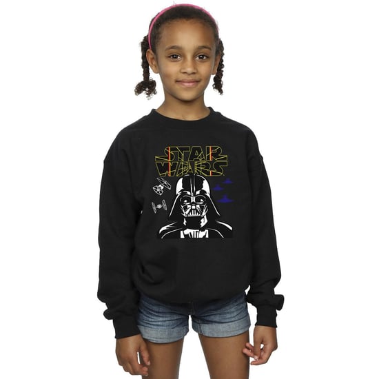 Star Wars - "Comp" Sweatshirt für Mädchen (Schwarz) - Image 2