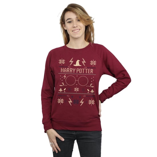 Harry Potter - Sweatshirt für Damen (Burgunderrot) - Image 2