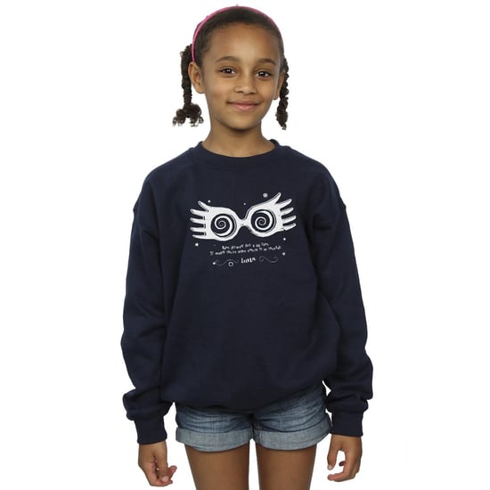 Harry Potter - "Being Different" Sweatshirt für Mädchen (Marineblau) - Image 1