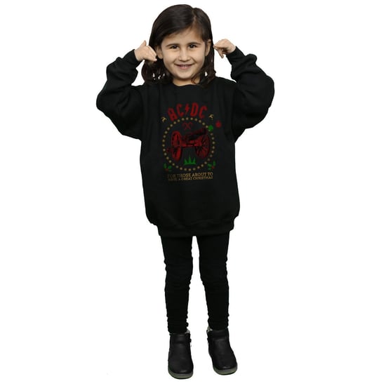 AC/DC - "For Those" Sweatshirt für Mädchen (Schwarz) - Image 4