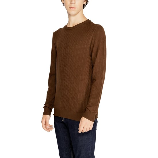 Brauner Strickpullover Modell An14638500140ro - Image 3