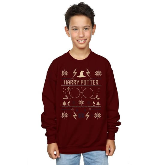 Harry Potter - Sweatshirt für Jungen (Burgunderrot) - Image 2