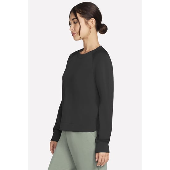 Skechers Performance Skechluxe Elevate Rundhals Damen Sweatshirt Schwarz - Image 4