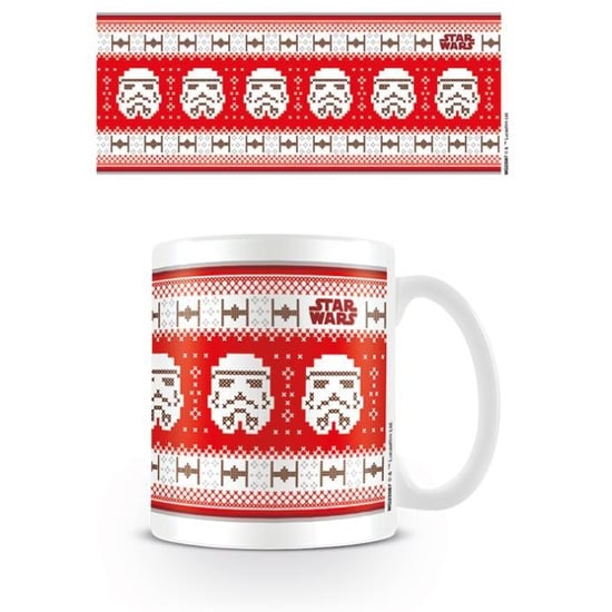 Star Wars - Kaffeebecher, weihnachtliches Design (Rot/Weiß) - Image 2