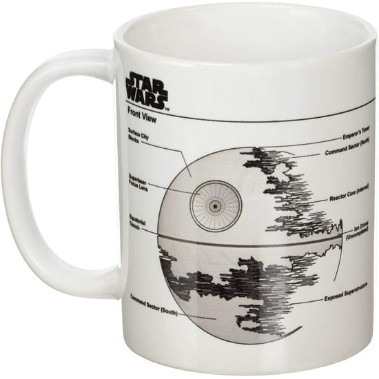 Star Wars - Kaffeebecher "Death Star", Skizze (Weiß/Schwarz/Grau) - Image 1