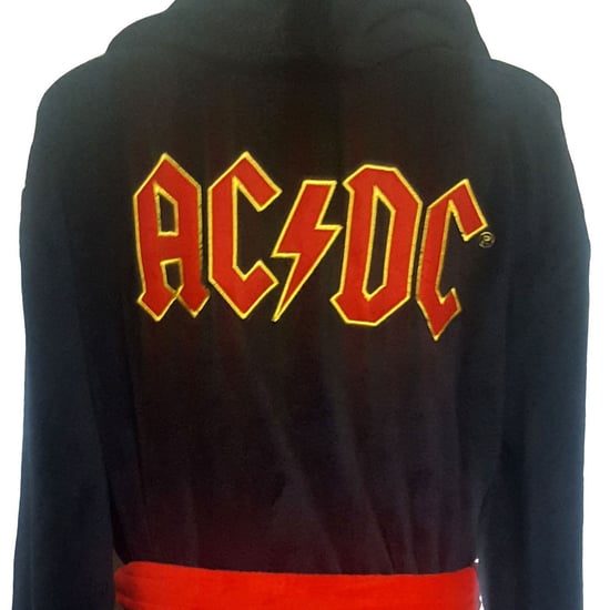 AC/DC - Morgenmantel für Herren/Damen Unisex (Schwarz) - Image 3