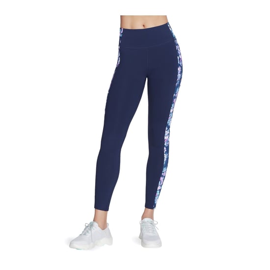 Skechers Performance GOWALK Misty Floral Leggings aus Nylon für Frauen in Blau - Image 1