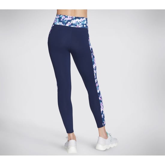 Skechers Performance GOWALK Misty Floral Leggings aus Nylon für Frauen in Blau - Image 3