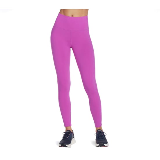 Skechers Performance GOWALK High-Waist Nylon Damen Sportleggings in Helles Purpur - Image 1