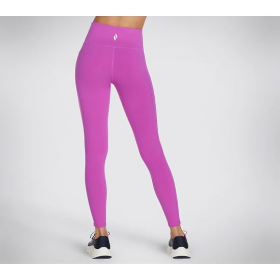 Skechers Performance GOWALK High-Waist Nylon Damen Sportleggings in Helles Purpur - Image 3