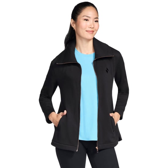 Skechers Performance GO SNUGGLE Tunika-Jacke Damen schwarze Jacke - Image 1