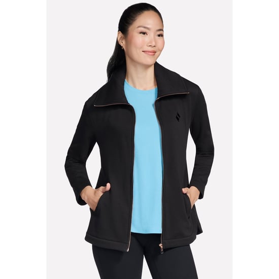 Skechers Performance GO SNUGGLE Tunika-Jacke Damen schwarze Jacke - Image 2