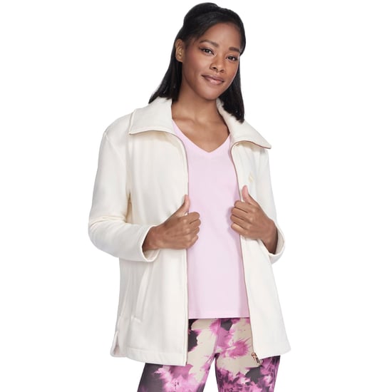 Skechers Performance GO SNUGGLE Tunika-Jacke Damen Off-White Jacke - Image 1