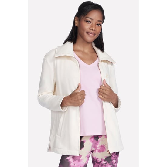 Skechers Performance GO SNUGGLE Tunika-Jacke Damen Off-White Jacke - Image 2