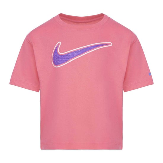 Nike - "Swoosh" T-Shirt für Mädchen (Pink) - Image 1