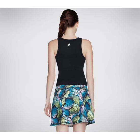 Skechers Performance GO WALK Shelf Bra Tank Nylon Damen Schwarz Tanktops - Image 3