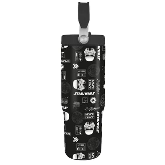 Star Wars - Trinkbecher, Tech-Design, Darth Vader & Stormtrooper, 880 ml (Schwarz/Weiß) - Image 2