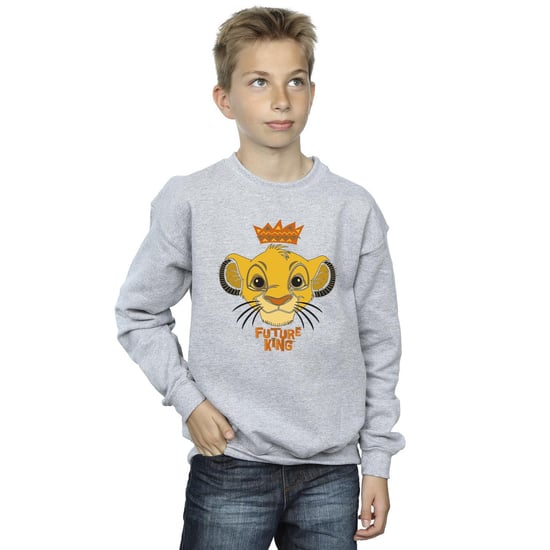 Disney - "The Lion King Future King" Sweatshirt für Jungen (Grau) - Image 3