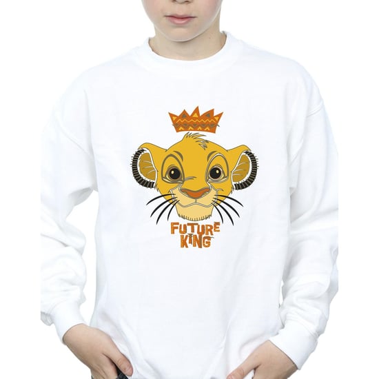Disney - "The Lion King Future King" Sweatshirt für Jungen (Weiß) - Image 4