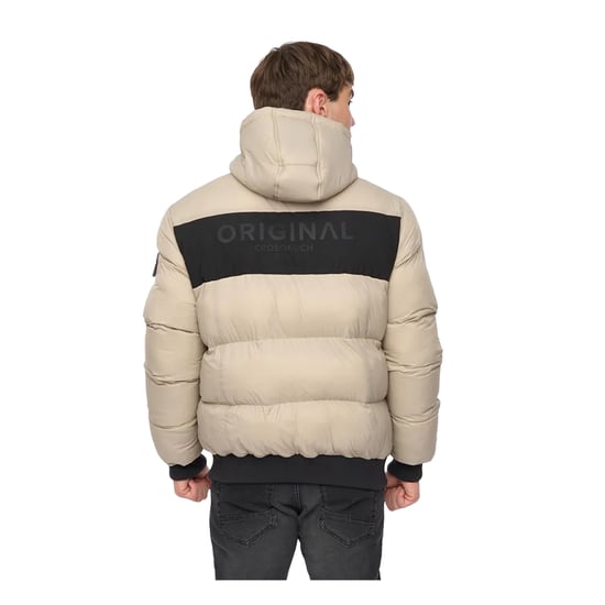 Crosshatch - "Staylike" Jacke für Herren (Steinfarben) - Image 2