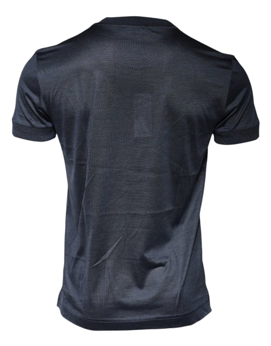 Crew-Neck T-Shirt mit kurzen Ärmeln Tsh87453 - Image 3
