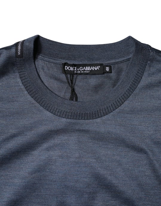 Crew-Neck T-Shirt mit kurzen Ärmeln Tsh87453 - Image 4