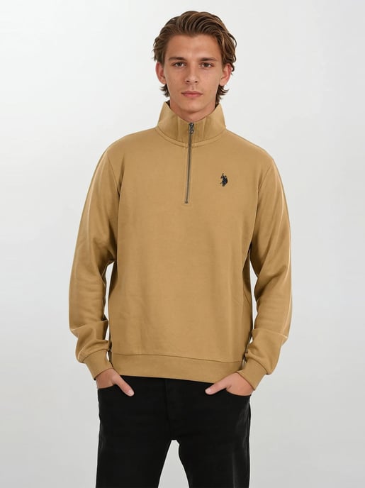 U.S. POLO ASSN. Herren Half-Zip Pullover USNiico aus Baumwollmix - Image 5