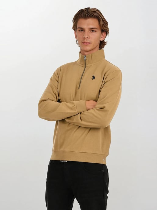 U.S. POLO ASSN. Herren Half-Zip Pullover USNiico aus Baumwollmix - Image 6