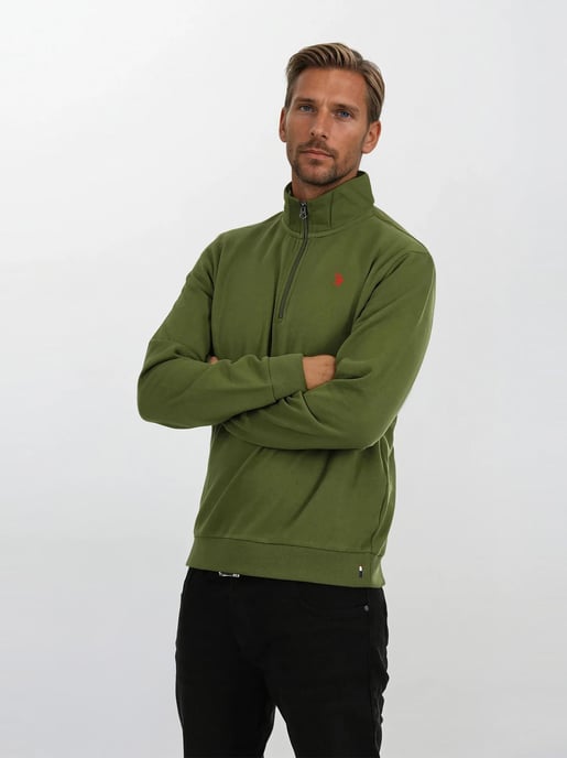U.S. POLO ASSN. Herren Half-Zip Pullover USNiico aus Baumwollmix - Image 6