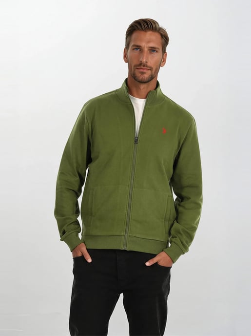 U.S. POLO ASSN. Herren Sweatjacke USTheoo aus Baumwoll-Polyester-Mix - Image 5